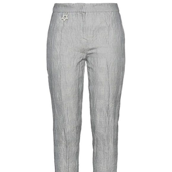LORENA ANTONIAZZI Cotton/Silk Blend Pants (US 6 / EUR 42) * NEW * - Picture 1 of 7